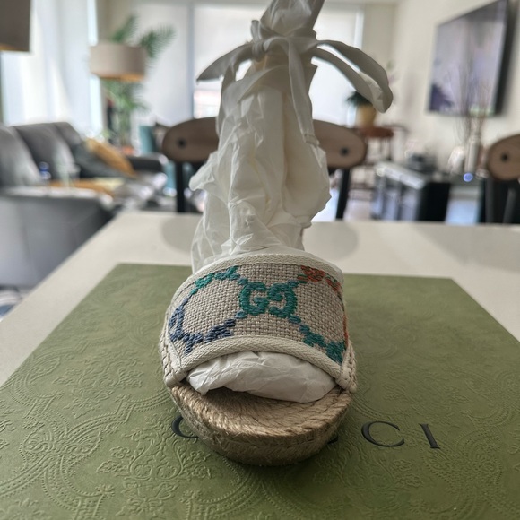 Gucci multicolor espadrilles - Picture 4 of 8